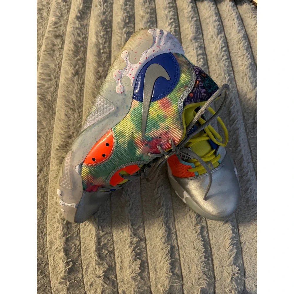 Nike PG 6 What The Paul George Silver Multi DH8446-101 Basketball Shoes Mens